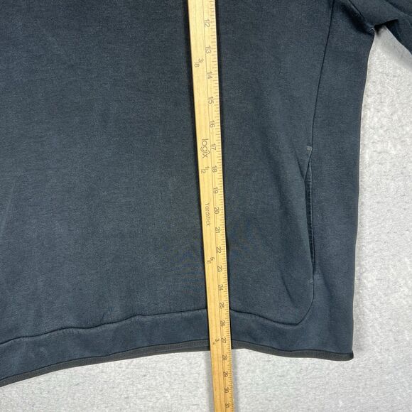 Nike Sportswear Tech Fleece Sweatshirt Men's Large Pullover Hoodie Triple/ Black - Picture 6 of 11